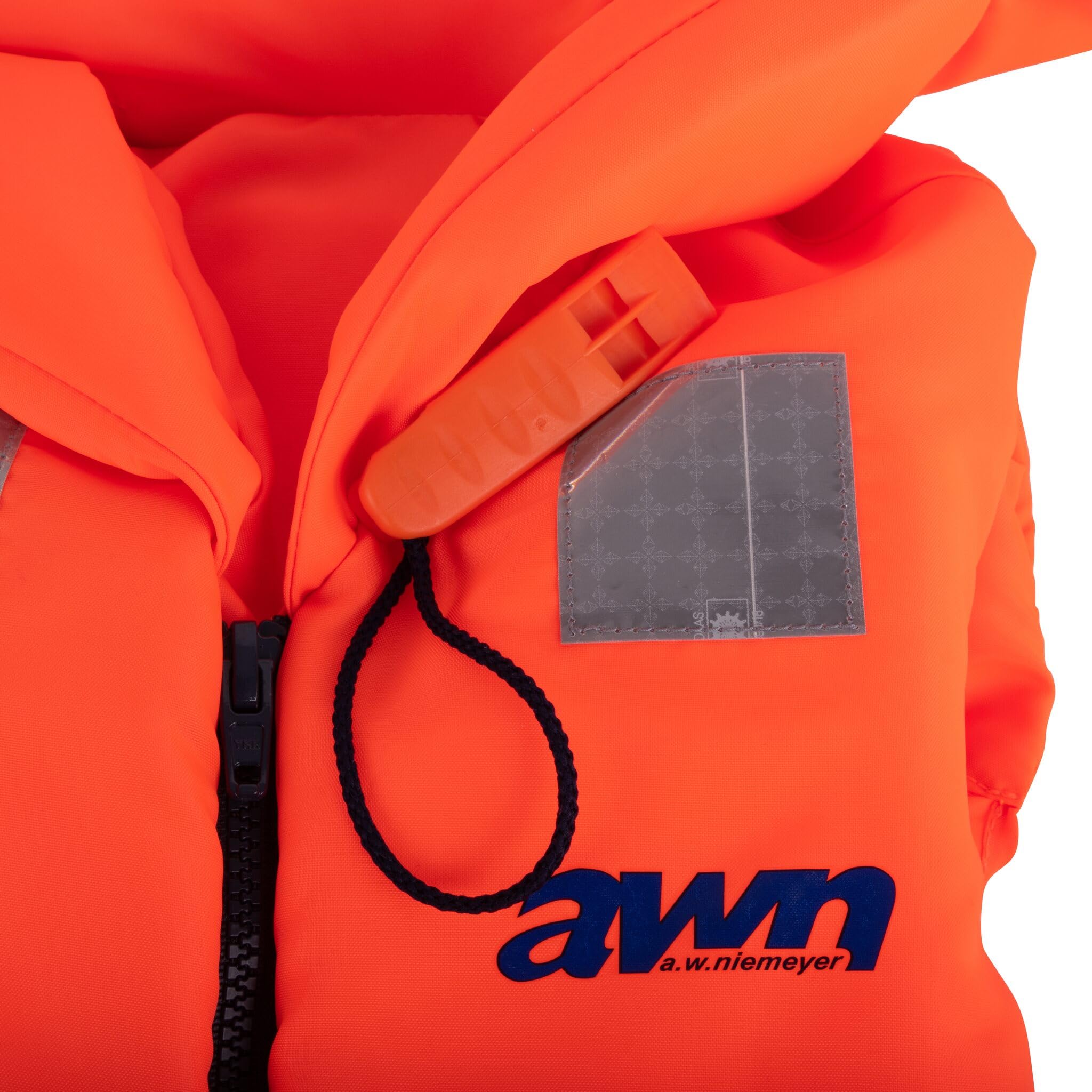 AWN BRAVISSIMO Gilet di salvataggio in materiale resistente per bambini e adulti in 7 misure, da 15 kg a 120 kg