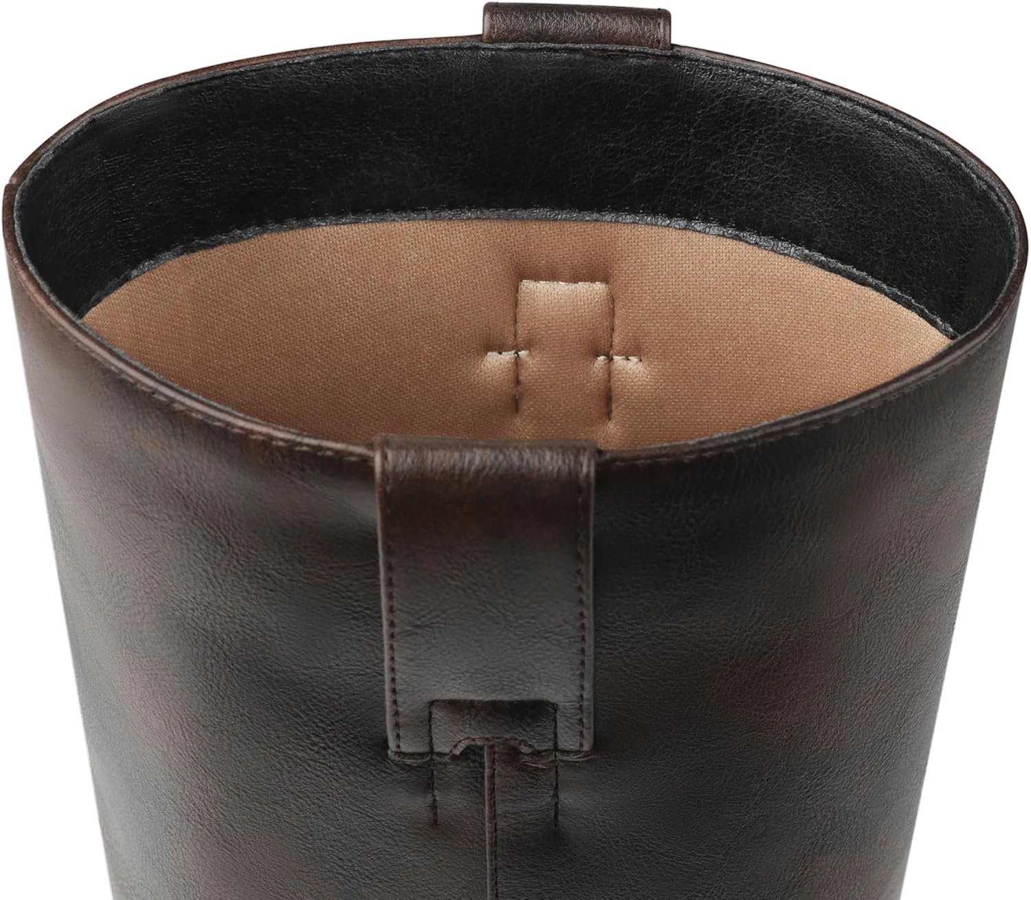 COLETER Women's Knee High Boots Chunky Block Low Heel Square Toe Side Zipper Tall Boots Comfort Fall Winter Long Boots - Image 4