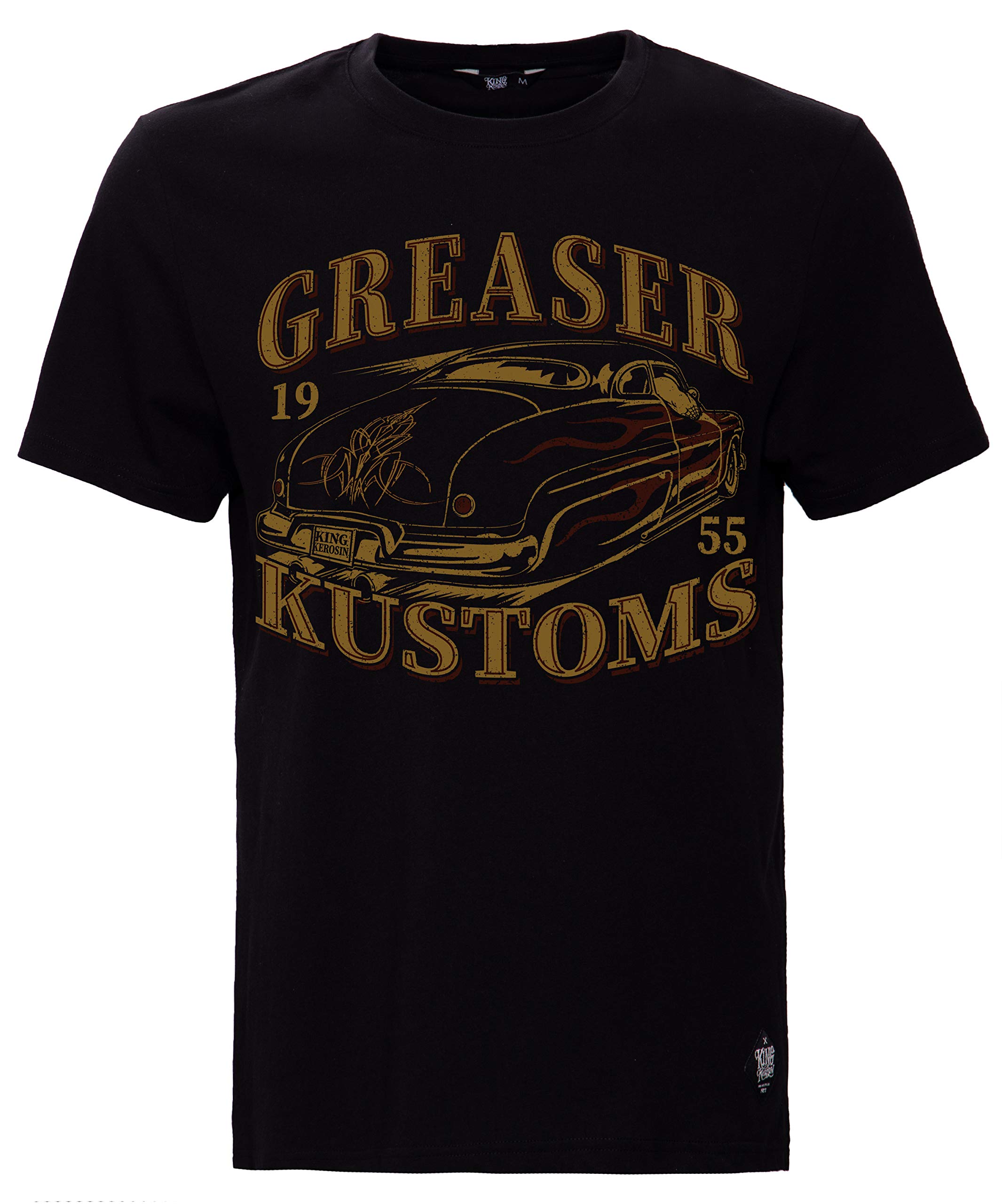 King KerosinMen's Greaser Customs T-Shirt