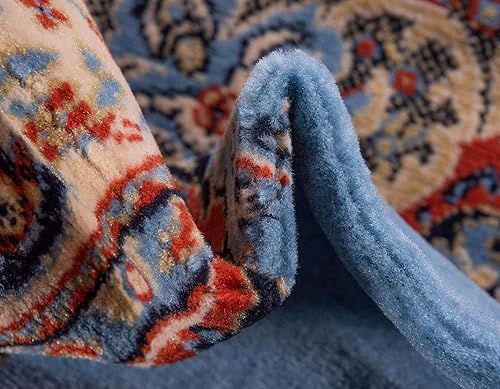 Vista 549 de Unique Loom Reza Collection- Alfombra, Polipropileno, Marrón Marrón/ marfil