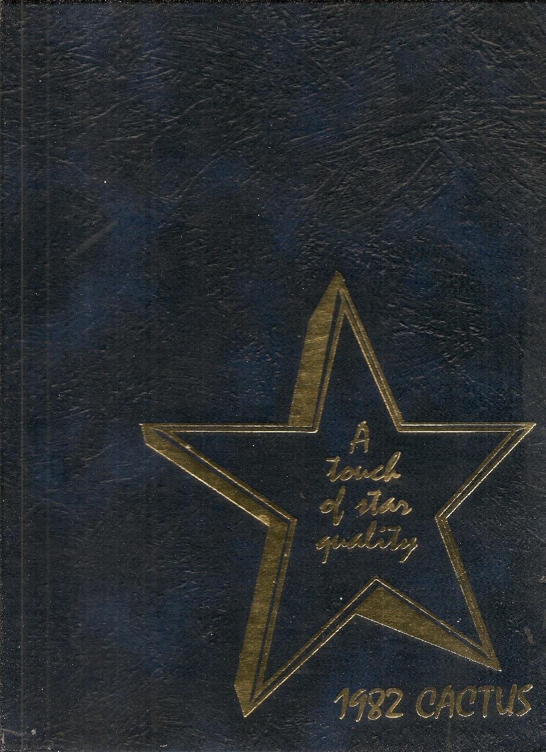 Marion High School Yearbook 1982 Marion, IN (Cactus) Yearbook Staff