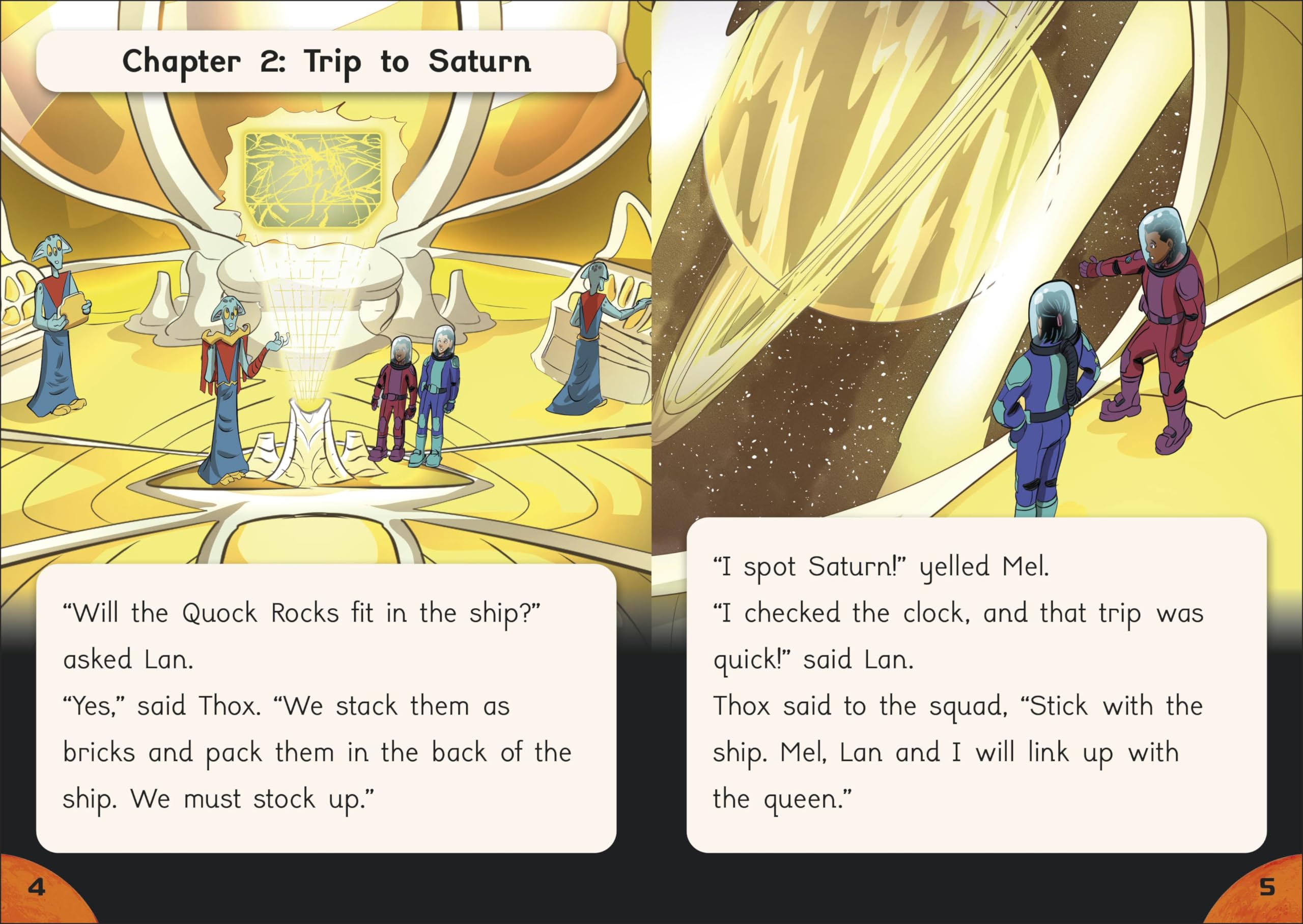 Phonic Books Mel on Mars: Decodable Books for Older Readers (CVC, Consonant Blends and Consonant Teams) (Phonic Books Catch-Up Decodable Readers) - Image 6