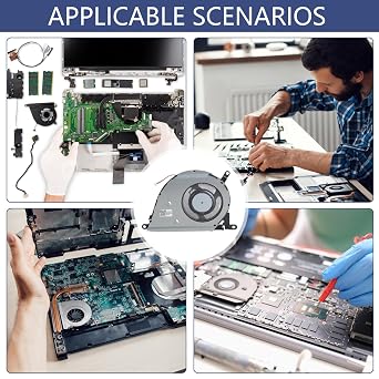 UX433 UX433F U4300F Laptop Graphics Card Radiator Fur Strap Top Fan Replacement CPU Cooling Fan Heatsink