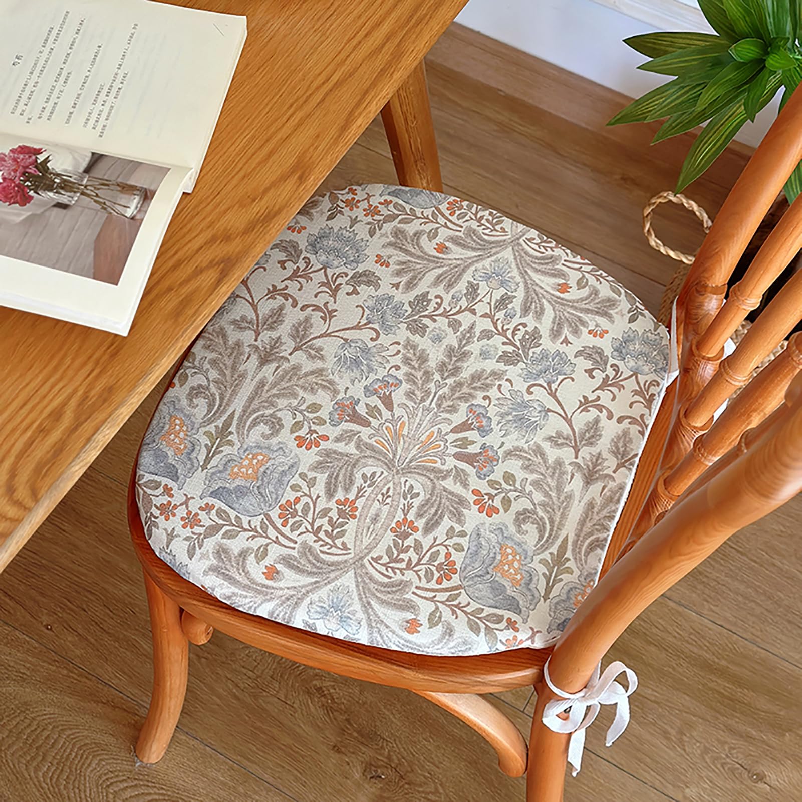 Coussin de chaise en coton et lin pour sublimer vos repas sur la terrasse ou la salle à manger