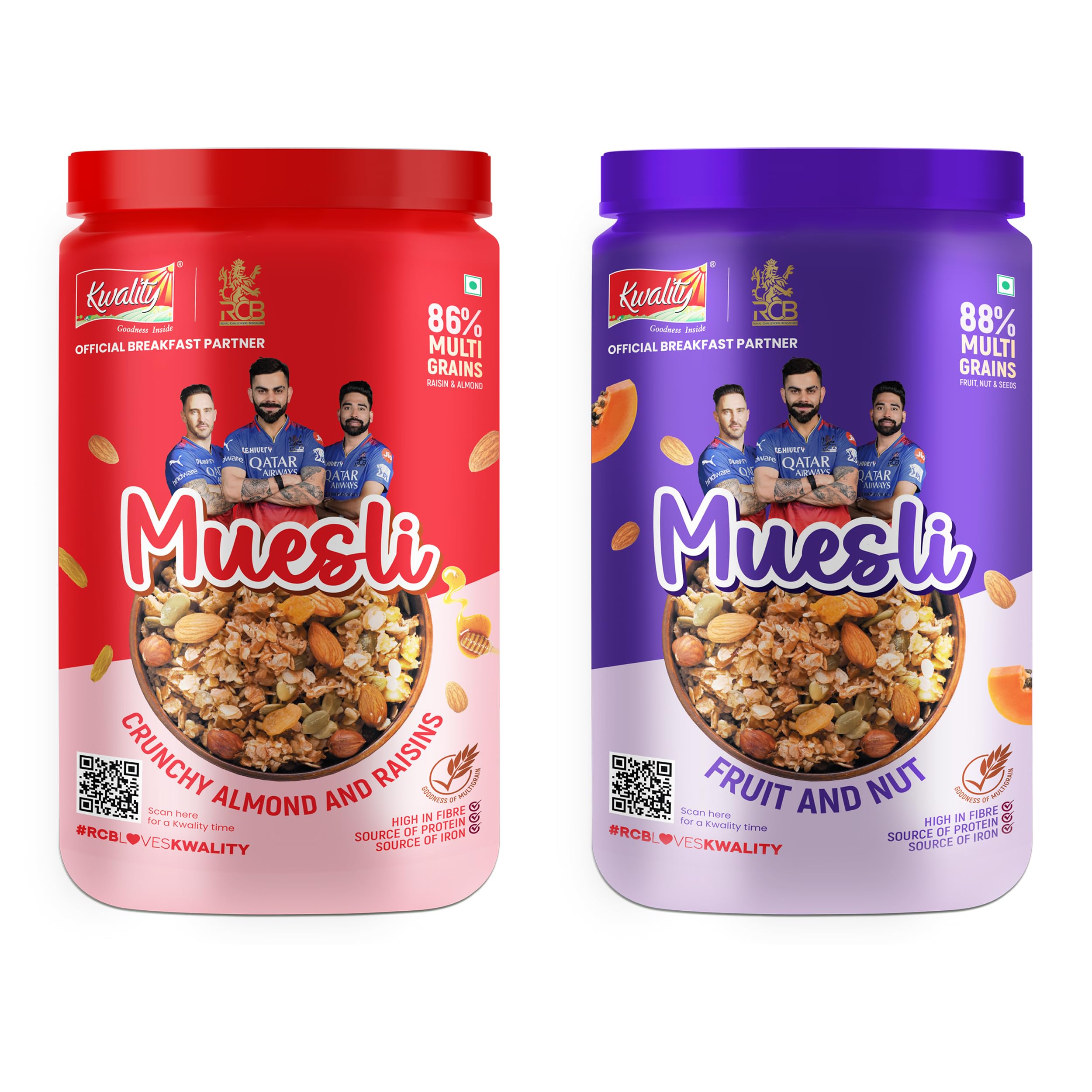 See full amazon price history chart for Kwality Muesli Combo 2kg Jar | Almond, Raisins & Honey 1kg + Fruit & Nut 1kg | 76% Multi Grains | Natural Source of Vitamin & Iron | High in Protein & Fiber | Healthy Food & Breakfast Cereal Kwality Muesli Combo 2kg Jar | Almond, Raisins & Honey 1kg + Fruit & Nut 1kg | 76% Multi Grains | Natural Source of Vitamin & Iron | High in Protein & Fiber | Healthy Food & Breakfast Cereal (B0CMQ7F5T9) Amazon Price History, Amazon Price Tracker