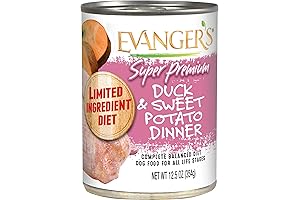 Evanger's Premium Duck and Sweet Potato: a Dog Food Dining Experience