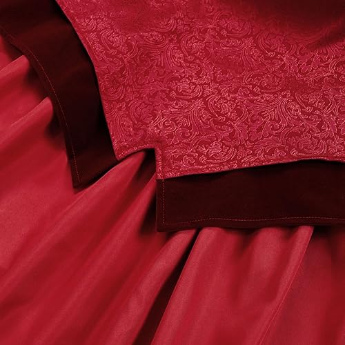 Miniatura 6 de Capa renacentista victoriana, capa medieval de bruja, vampiro, unisex, cuello alto, capa gótica, disfraz de Halloween