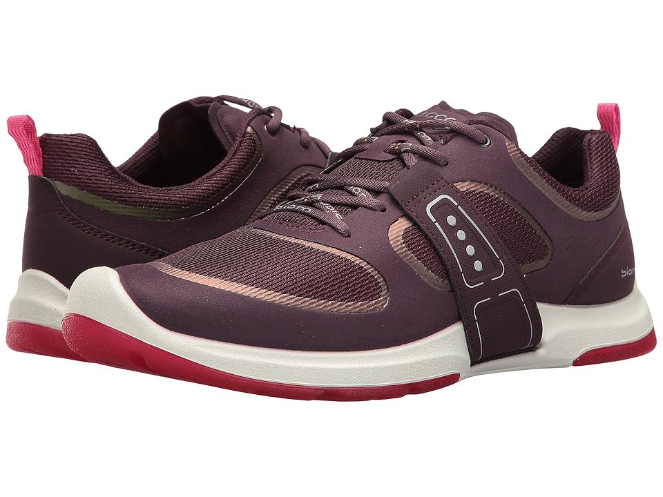 

ECCO Biom Amrap Tie (Mauve/Mauve/Beetroot) Women's Hook and Loop Shoes, Brown