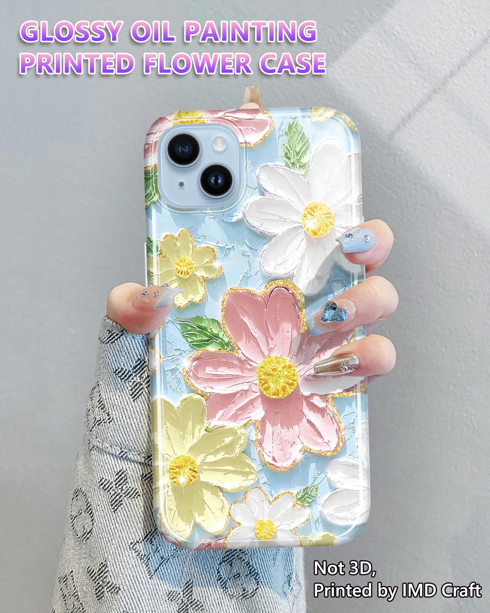 JIAXIUFEN Designed For IPhone X Case IPhone Xs Case Gold Sparkle Glitter Marble Slim Shockproof Protective TPU Soft Rubber Silicone Cover Phone Case For IPhone X IPhone Xs Purple Blue