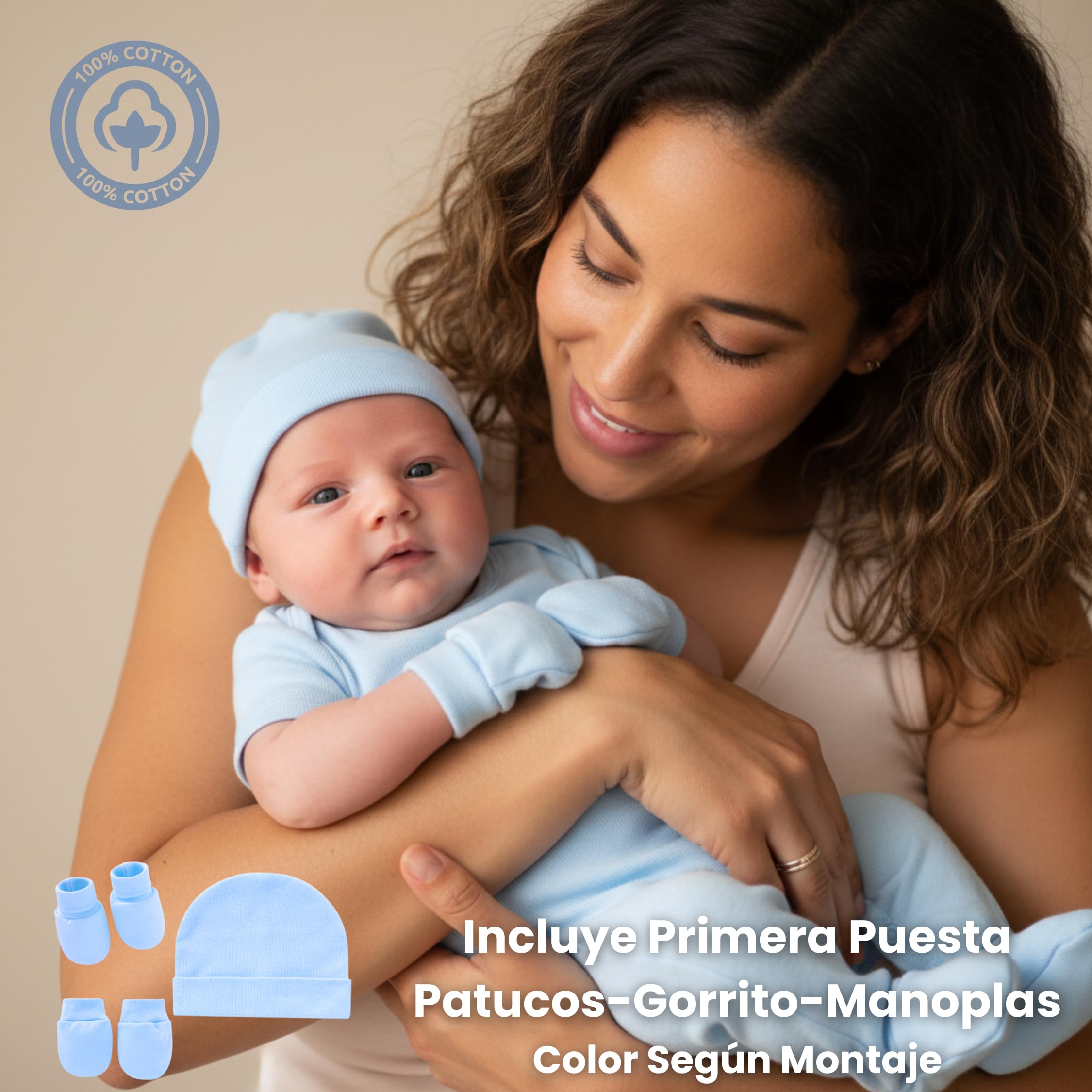 Cesta Bebé Recién Nacido Niña Velvet Deluxe (Rosa) | Canastilla con manta burbujas y Dou Dou bordados, set cosmético, primera puesta, pastel de pañales y marco del nombre