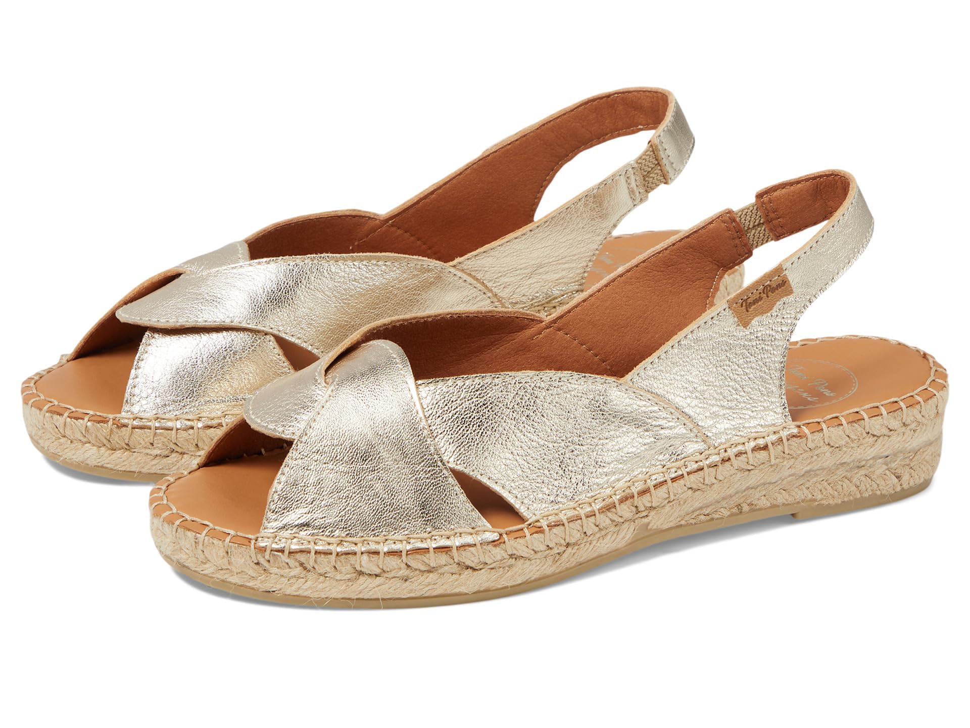 TONI PONS, Enola-p 240000027, Femme Nu-Pied Blanc Lisse