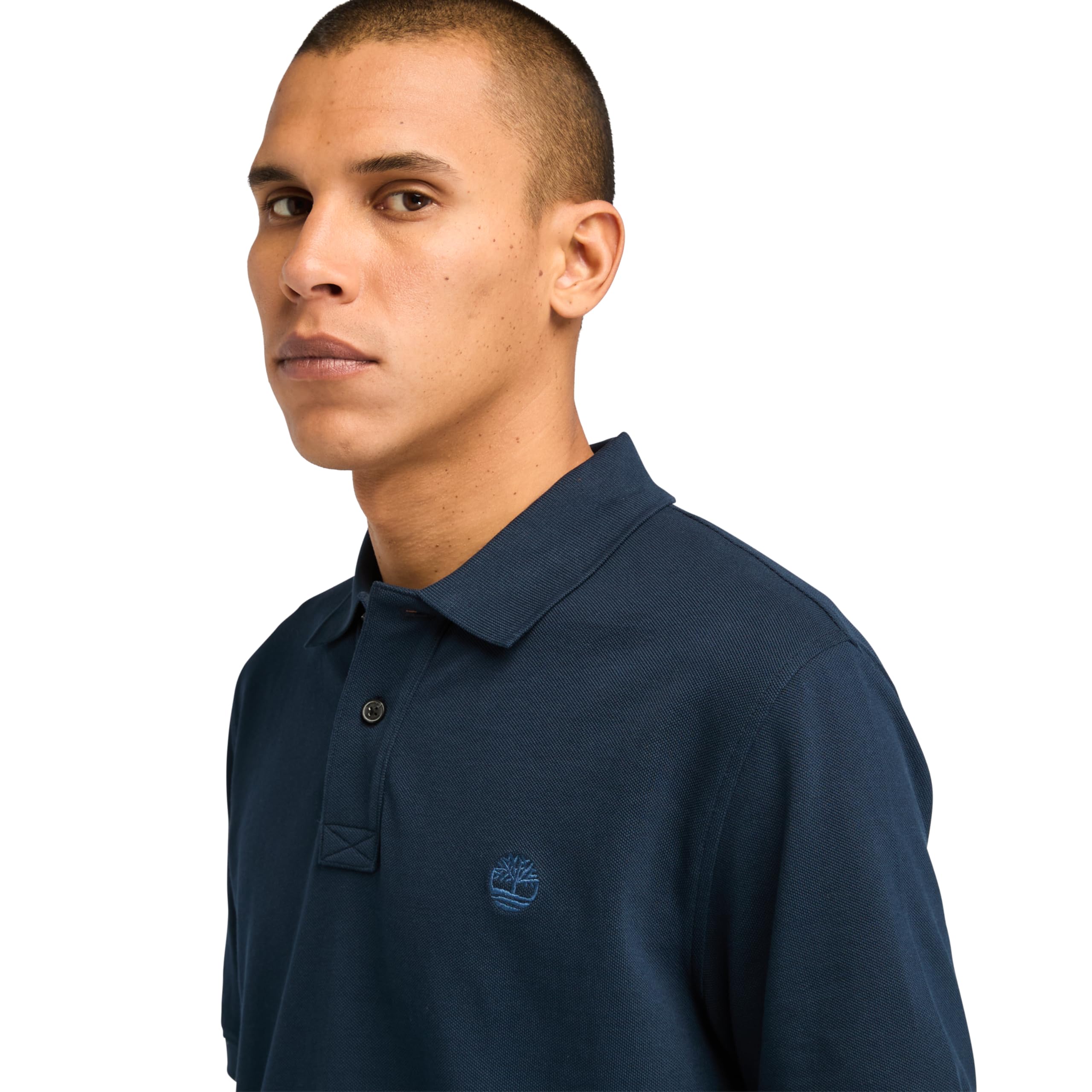 Timberland Polo da Uomo in piqué Millers River Arancione Codice TB0A26N4EG6