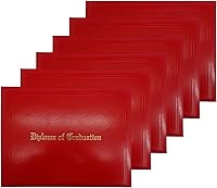 Vista 16 de GraduationMall Cubierta impresa para diploma para certificado 8.5 x 11 pulgadas, real, paquete de 1