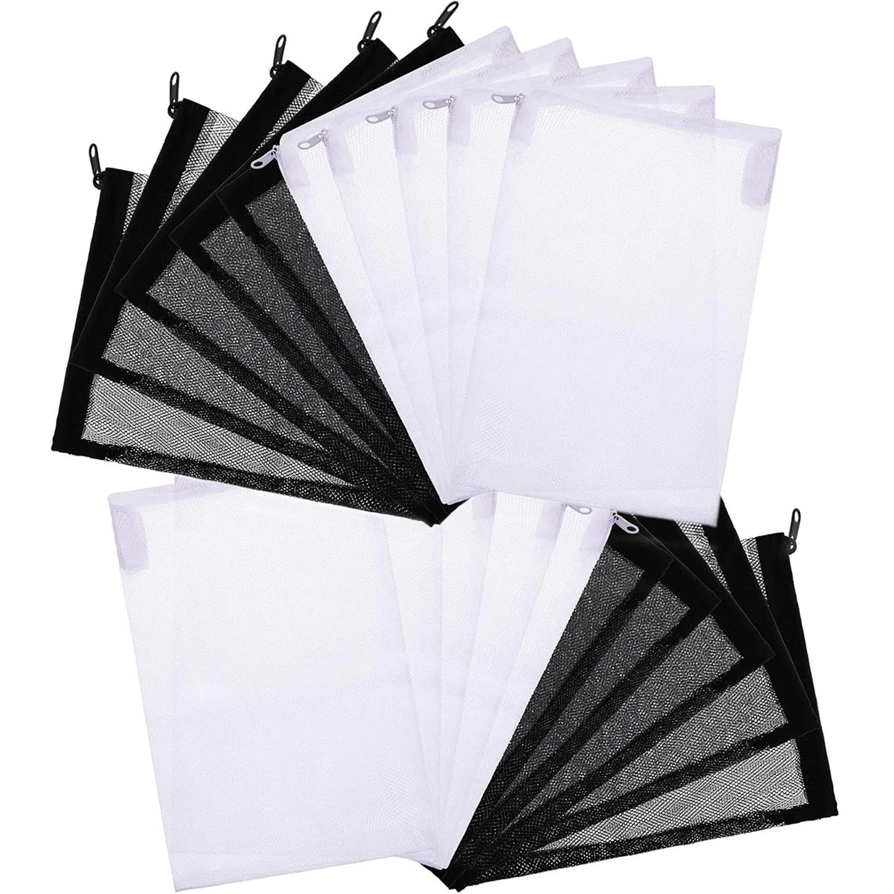 Arcemain 20 Pcs Aquarium Tank Filter Bags, 5.9 x 7.8 Inch Aquarium Filter Media Bags Polyester Fish Tank Media Mesh Filter Bags Aquarium Zipper Fine