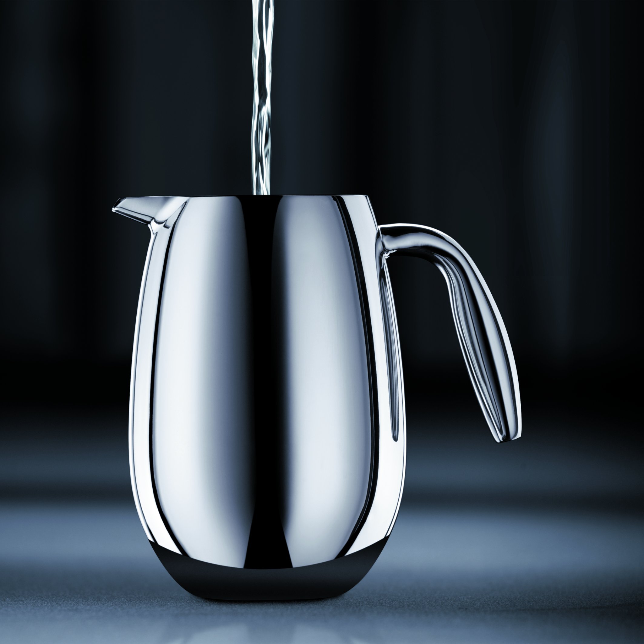 Bodum Doppelwandiger French Press Columbia - 1,5L / 12 Tassen - Edelstahl Matt - Spülmaschinenfest Kaffeebereiter