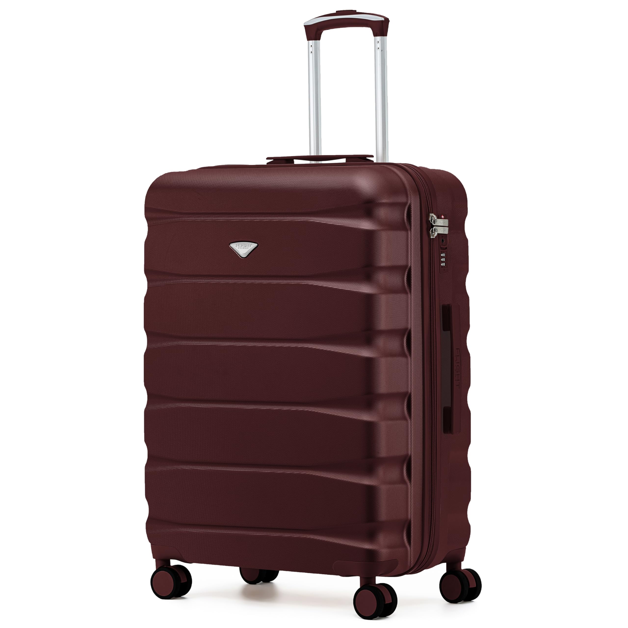 Flight Knight Underseat Cabin Suitcase 45x36x20cm | Free Hand Luggage for EasyJet & Wizz Air | Lightweight ABS Hard Shell with 8 Silent-Glide Spinner Wheels | Max Space Travel Bag — view 29