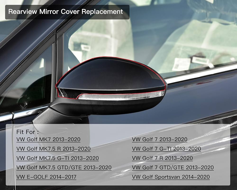 Amazon.com: TKPUFR Right Passenger Side Mirror Cover Cap Amazon.com: TKPUFR Right Passenger Side Mirror Cover Cap