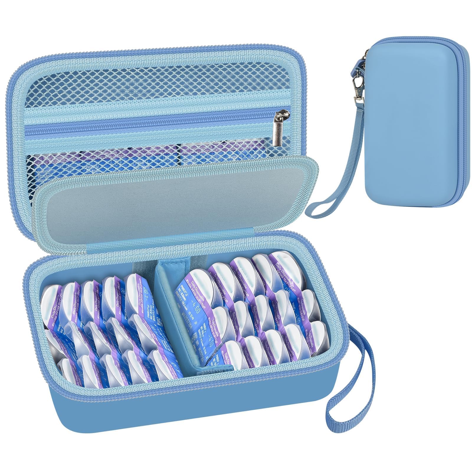 Daily Contact Lens Case Fits 30+ Disposable Daily