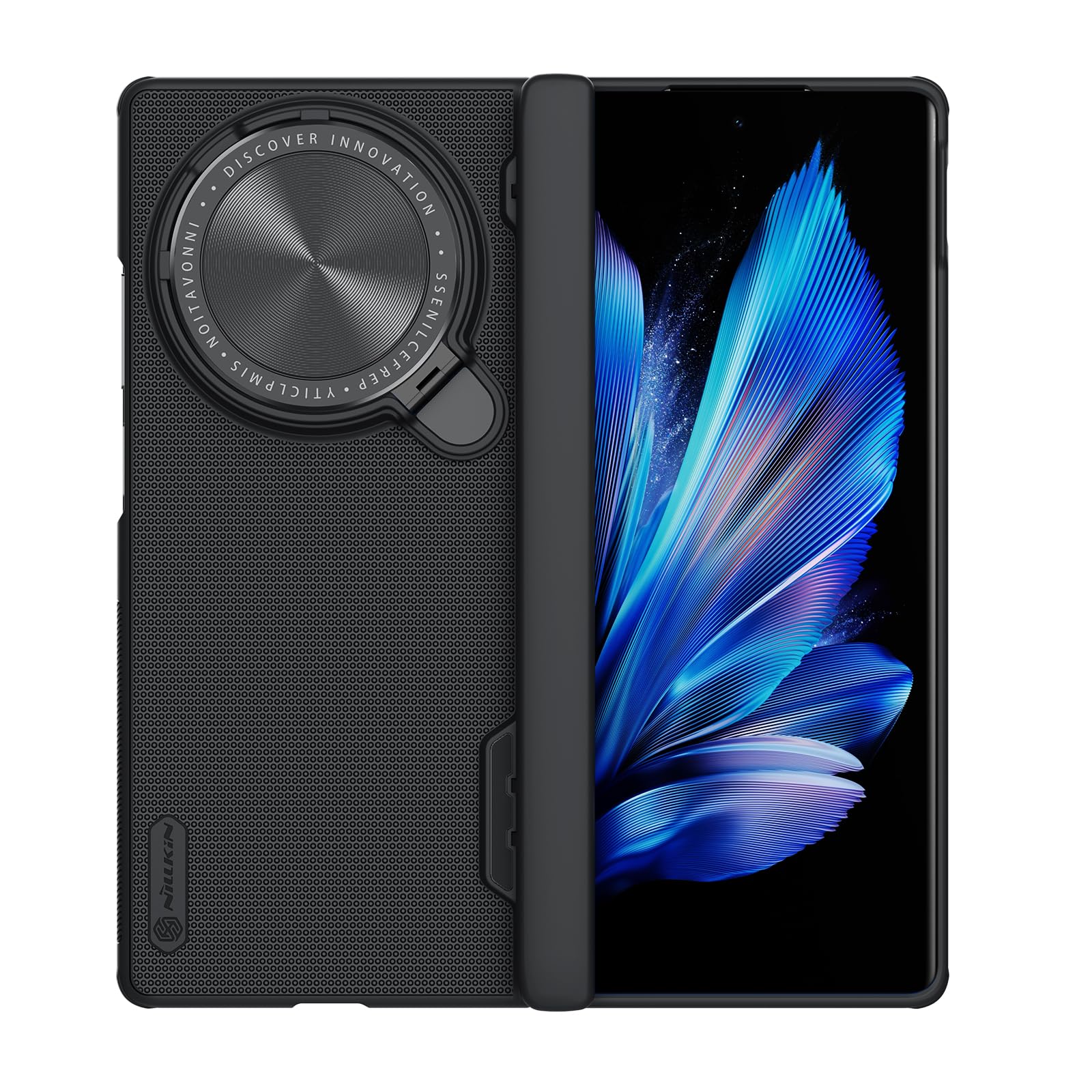 Nillkin Case for Vivo X Fold 3 Pro (8.03" Inch) Super Frosted Shield Prop Flip Style Lens Camera Protect Mobile Holder TPU + PC Wireless Charging Black Color (B0D2V4T4LK) Amazon Price History, Amazon Price Tracker