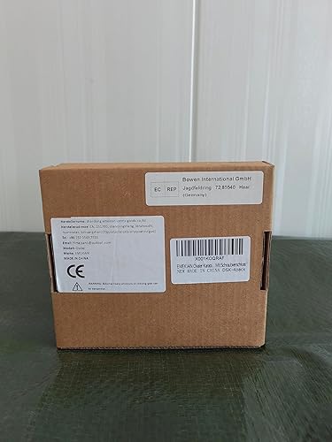 Miniatura 8 de EMEKIAN Mosquetón ovalado de escalada para interiores y exteriores, clips de seguridad resistentes con bloqueo de tornillo, 25 KN (5600 libras) para