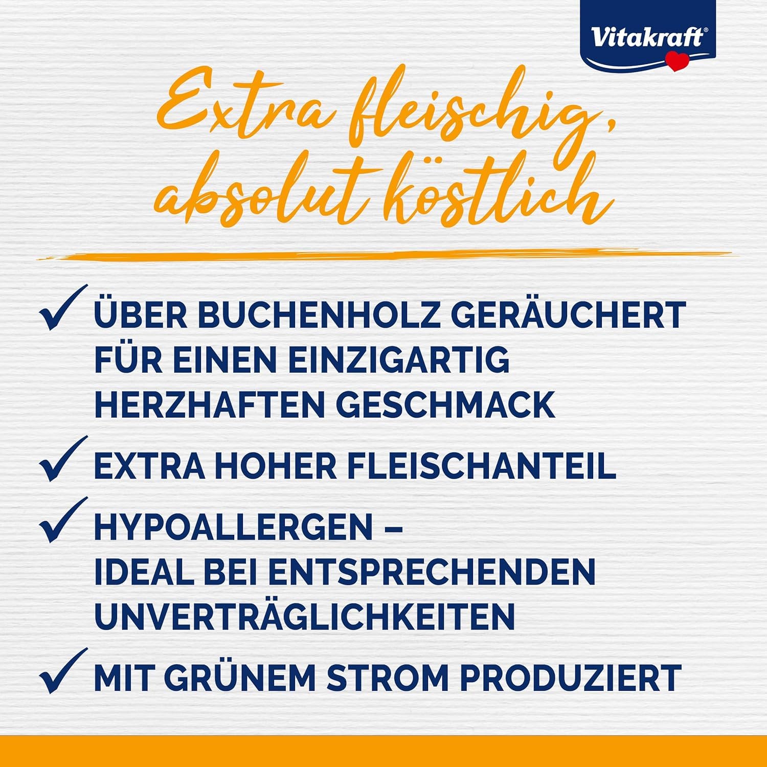 Vitakraft Beef Stick Hypoallergenic, Hundeleckerli, bei Unverträglichkeiten, mit Pute und Strauß, mit Reis und Kartoffeln, zuckerfreie Rezeptur (50x 12g)