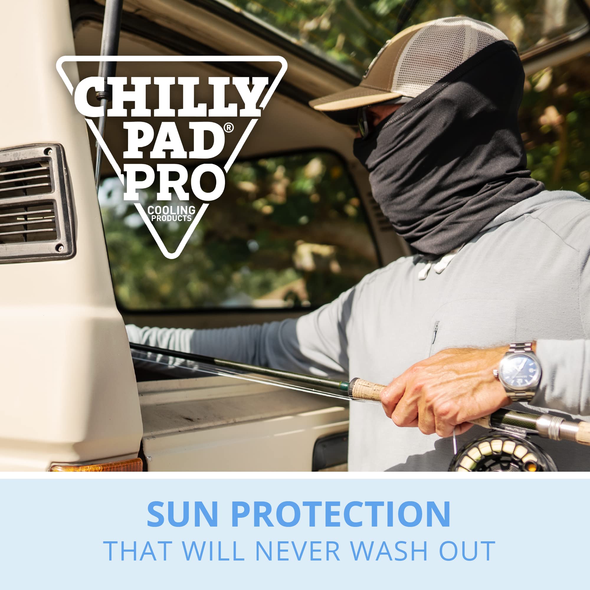 FROGG TOGGS Chilly Pad Pro Microfiber Cooling Gaiter Turbantes Todas las edades