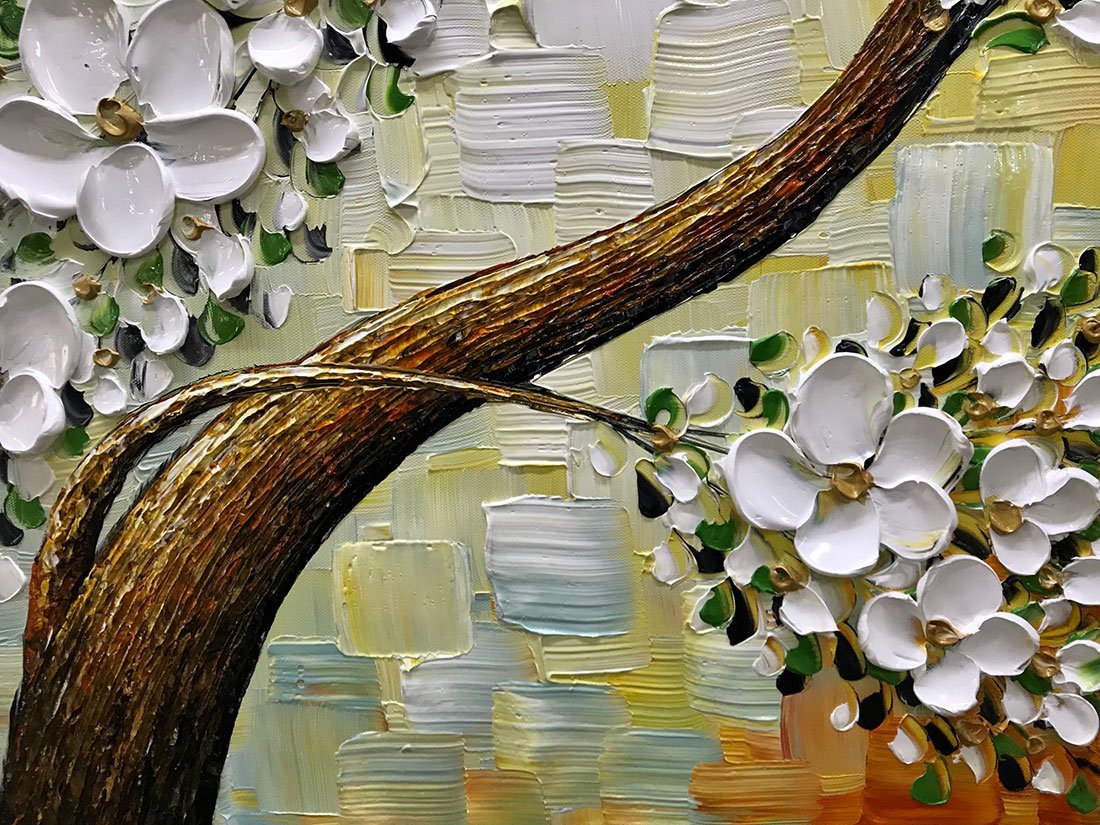 Amazon.co.jp: v-inspire絵画、20 x 30inchx3絵画油彩3d手描き