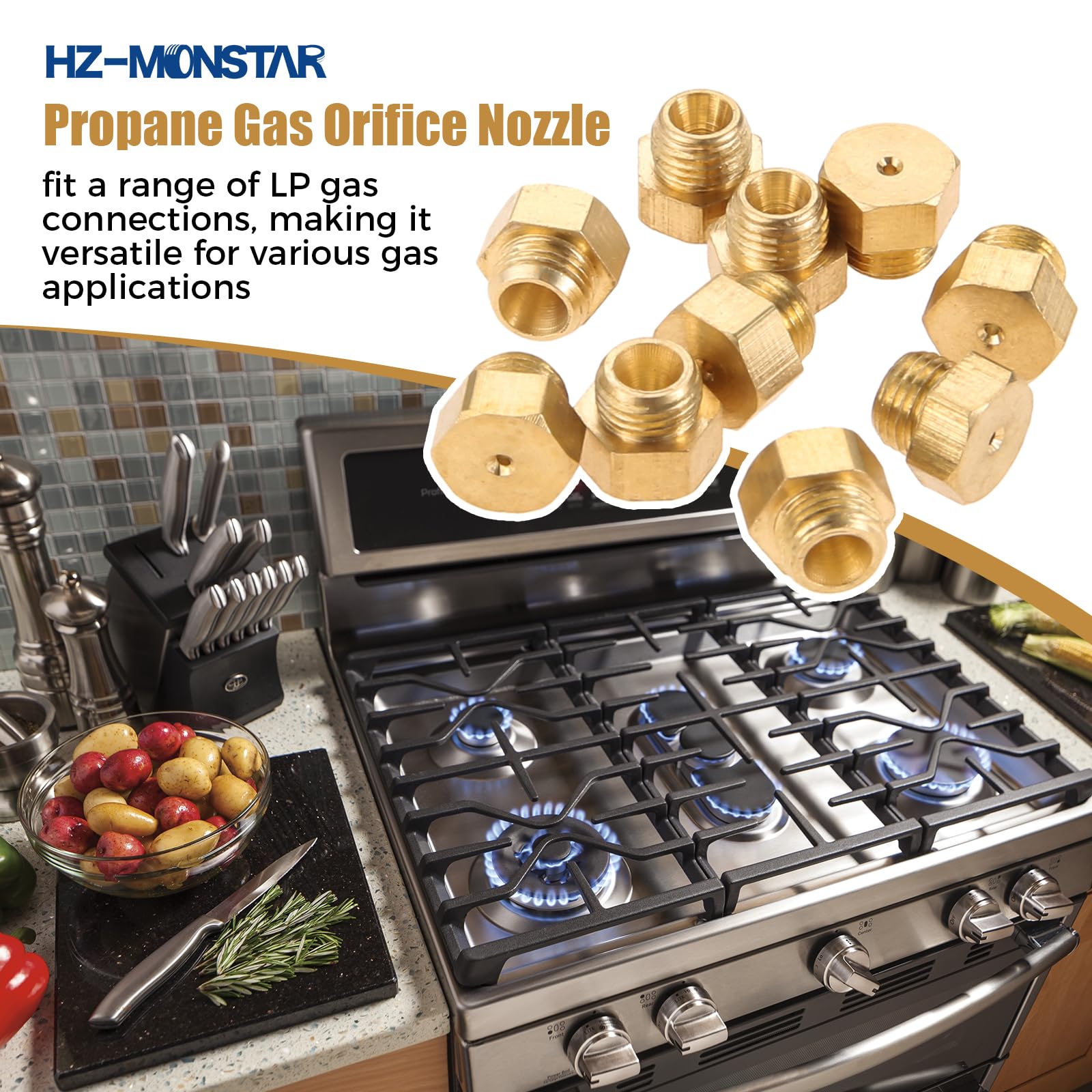 Amazon.com: HZ-MONSTAR 20Pcs Range Stove Oven Orifice Conversion