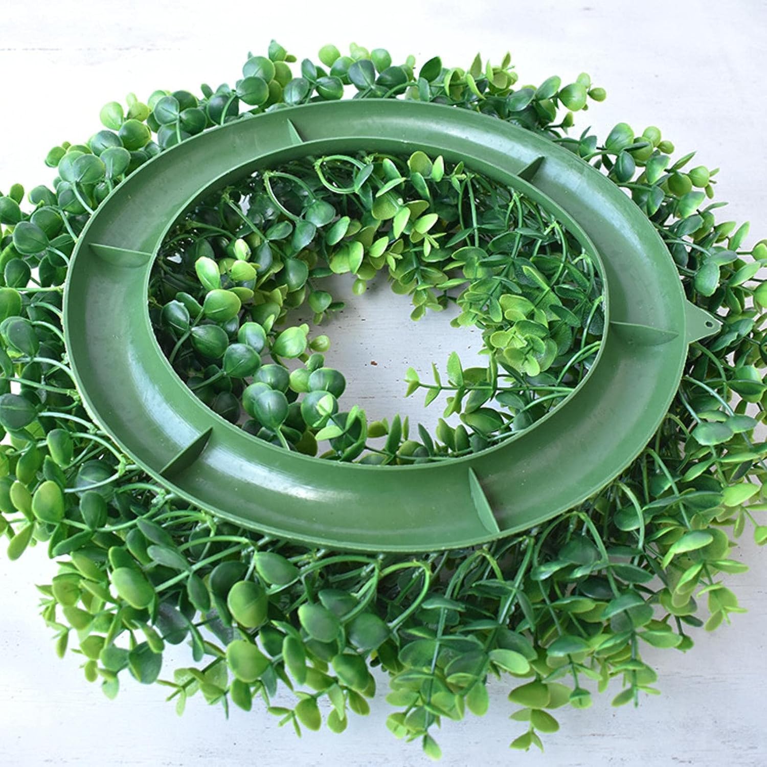 Garland Door Decoration Encrypted Eucalyptus Milan Grass Garland Pendant Door Knocker 45cm