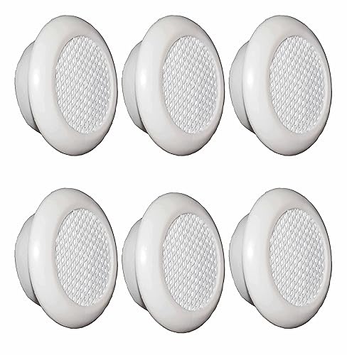 Myy Brand Wall Air Ventilation Hole Closer Mosquito Net Dust Controller White