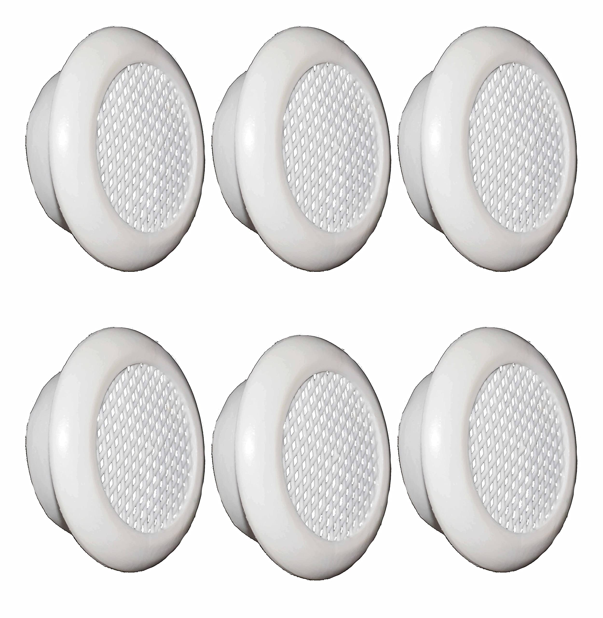 Myy Brand Round Home Wall Air Ventilation And AC duct Closer Mosquito Net Dust controller White (3Inch) 6 PSC3 (B09B74C6CV) Amazon Price History, Amazon Price Tracker