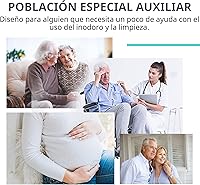 Vista 7 de Fanwer Herramientas para el inodoro, toallita cómoda de largo alcance, extiende tu alcance más de 15 pulgadas de papel higiénico o toallitas