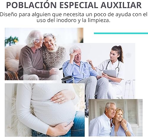 Miniatura 7 de Fanwer Herramientas para el inodoro, toallita cómoda de largo alcance, extiende tu alcance más de 15 pulgadas de papel higiénico o toallitas