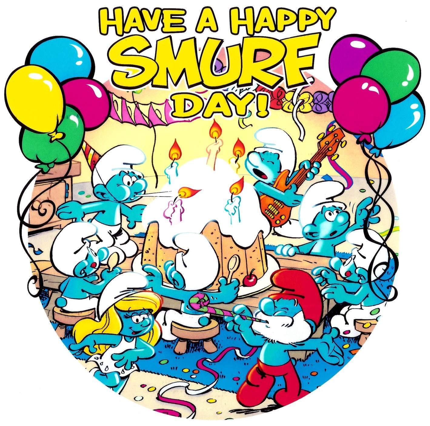 smurf happy halloween