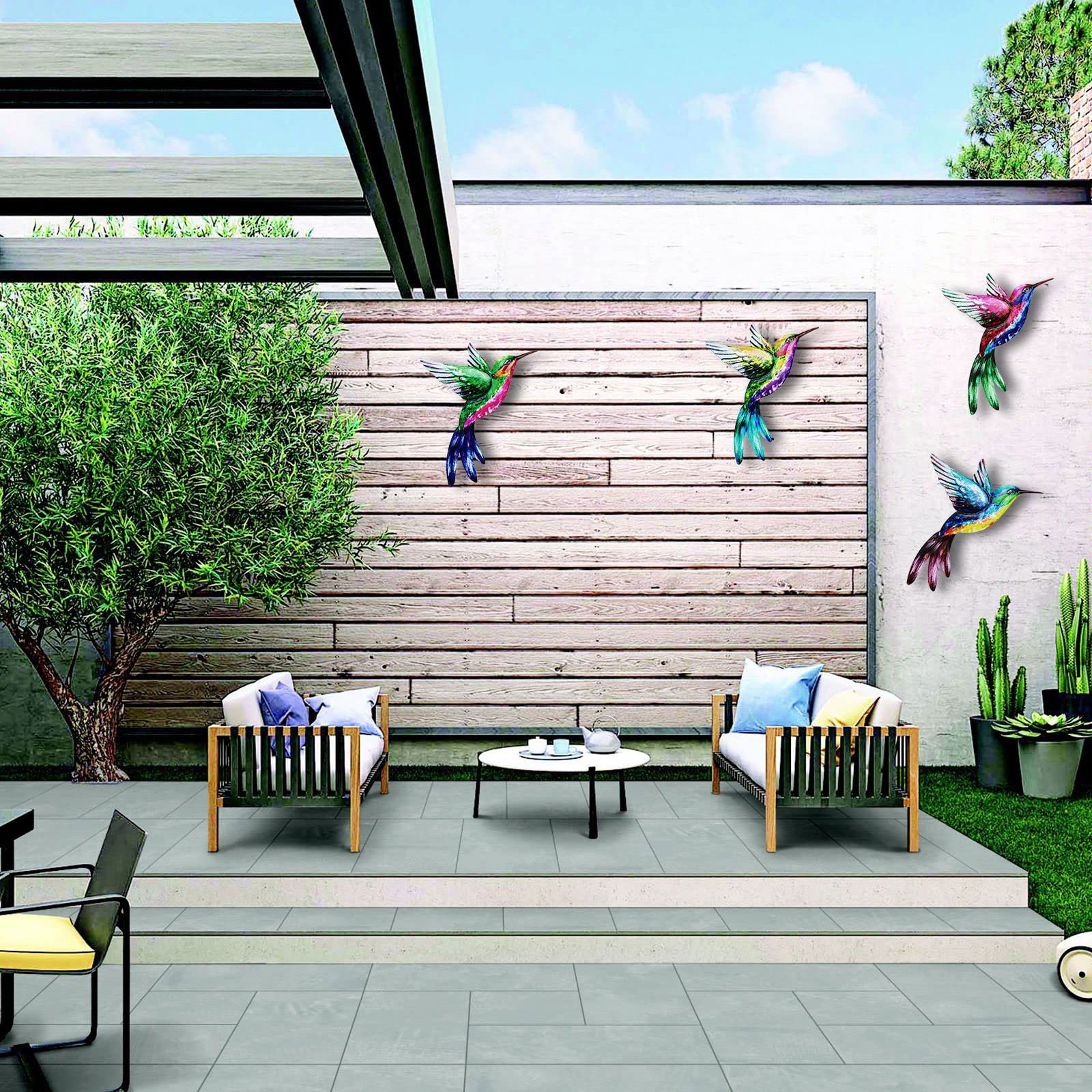 Metalen Vogels - Unieke Tuin- en Wanddecoratie van Duurzaam