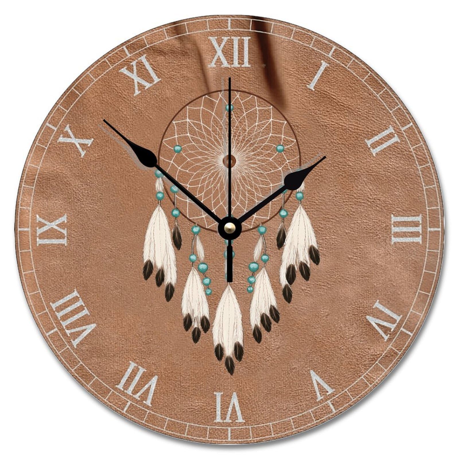 Amazon.com: ArogGeld Native American Dreamcatcher Clock Boho