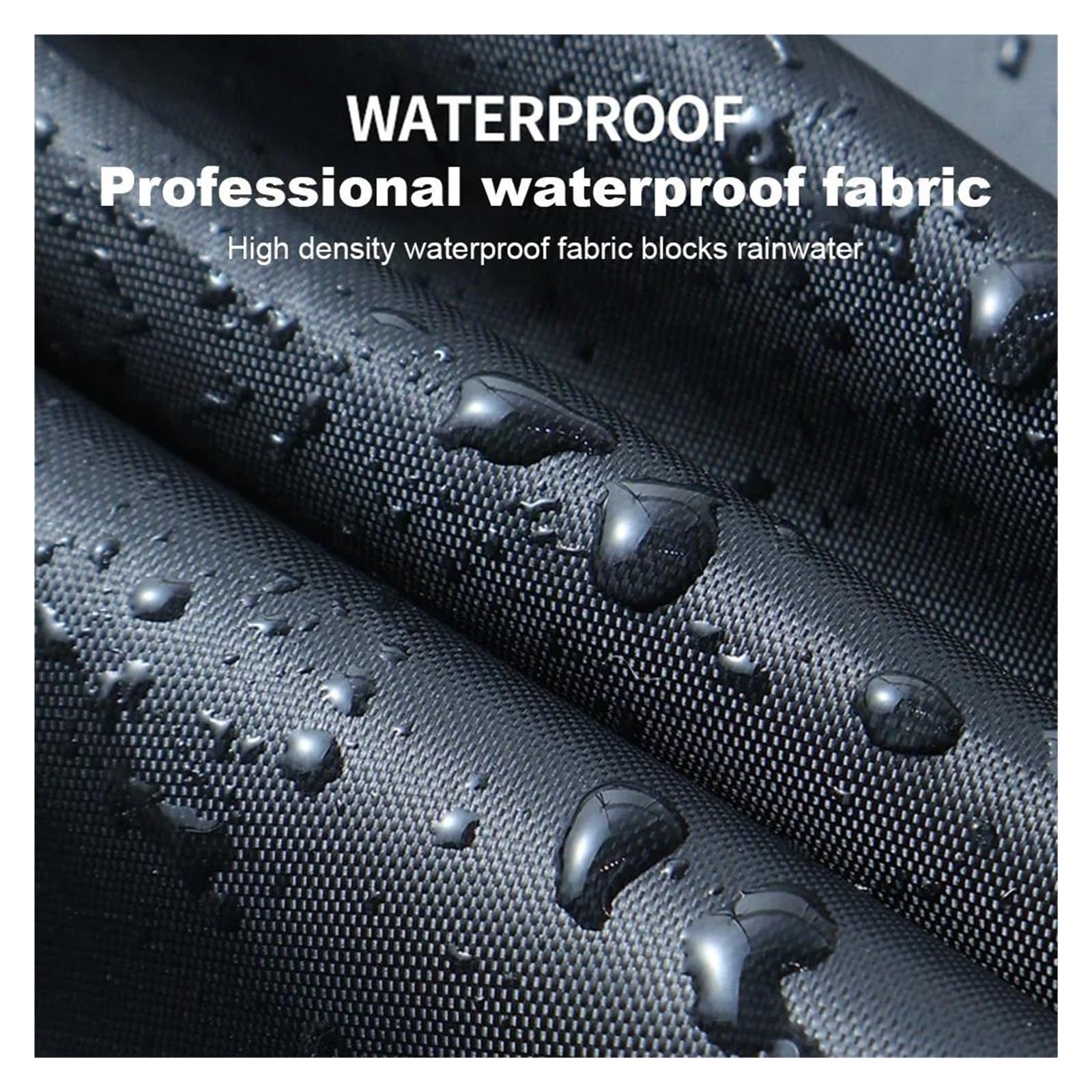 Funda Impermeable Gruesa 190T para Moto, Protectora para Exteriores contra Rayos Ultravioleta, Polvo, Lluvia Y Sol para Todas Las Estaciones(XL)