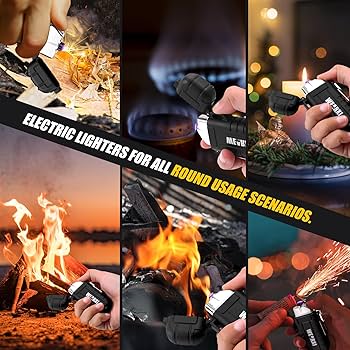 REWIRE & ステッカーセット Amazon.com: WEARXI Gifts for Men Electric Lighter, Birthday