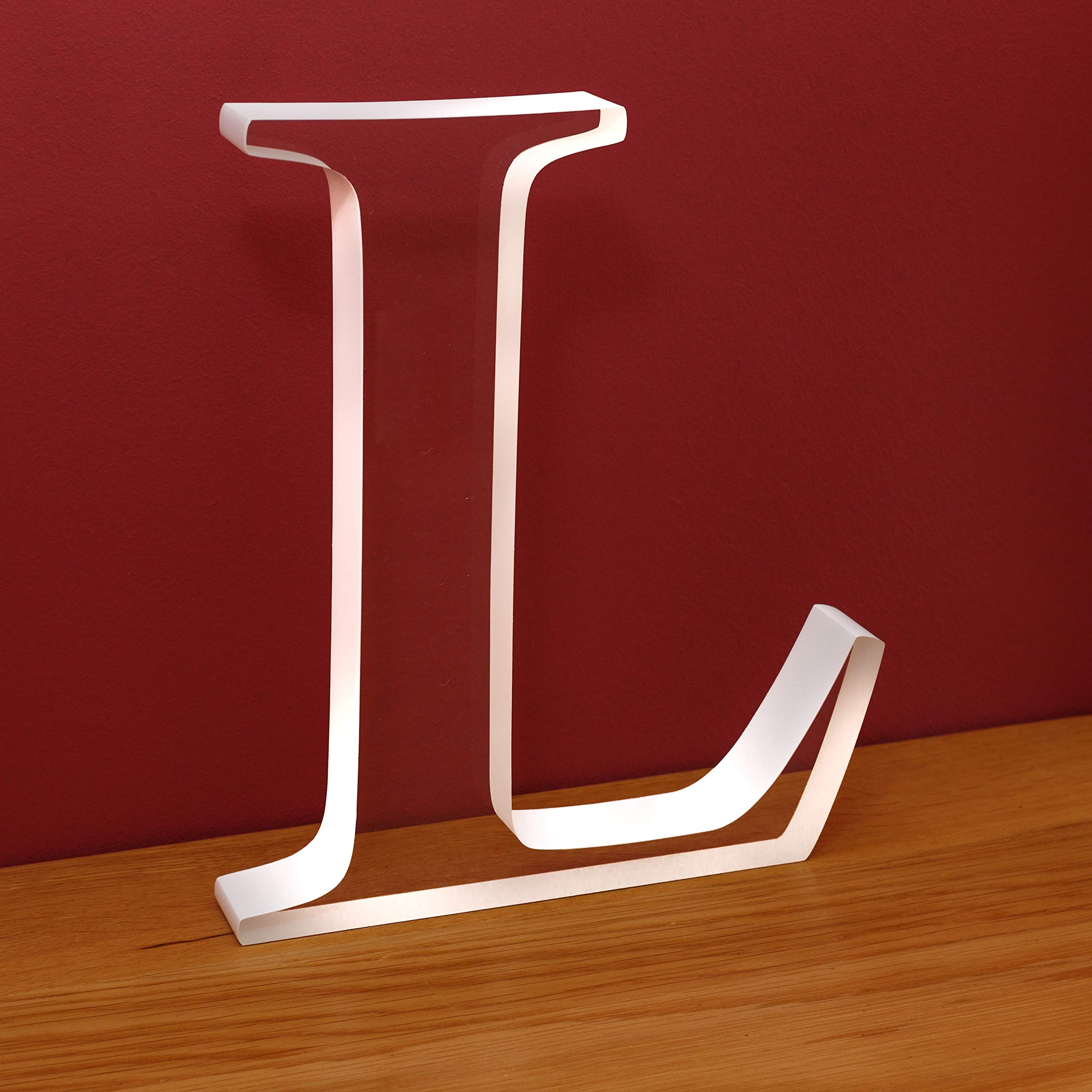 Buy Lumiletter Letter L Gift Freestanding Acrylic Home & Living