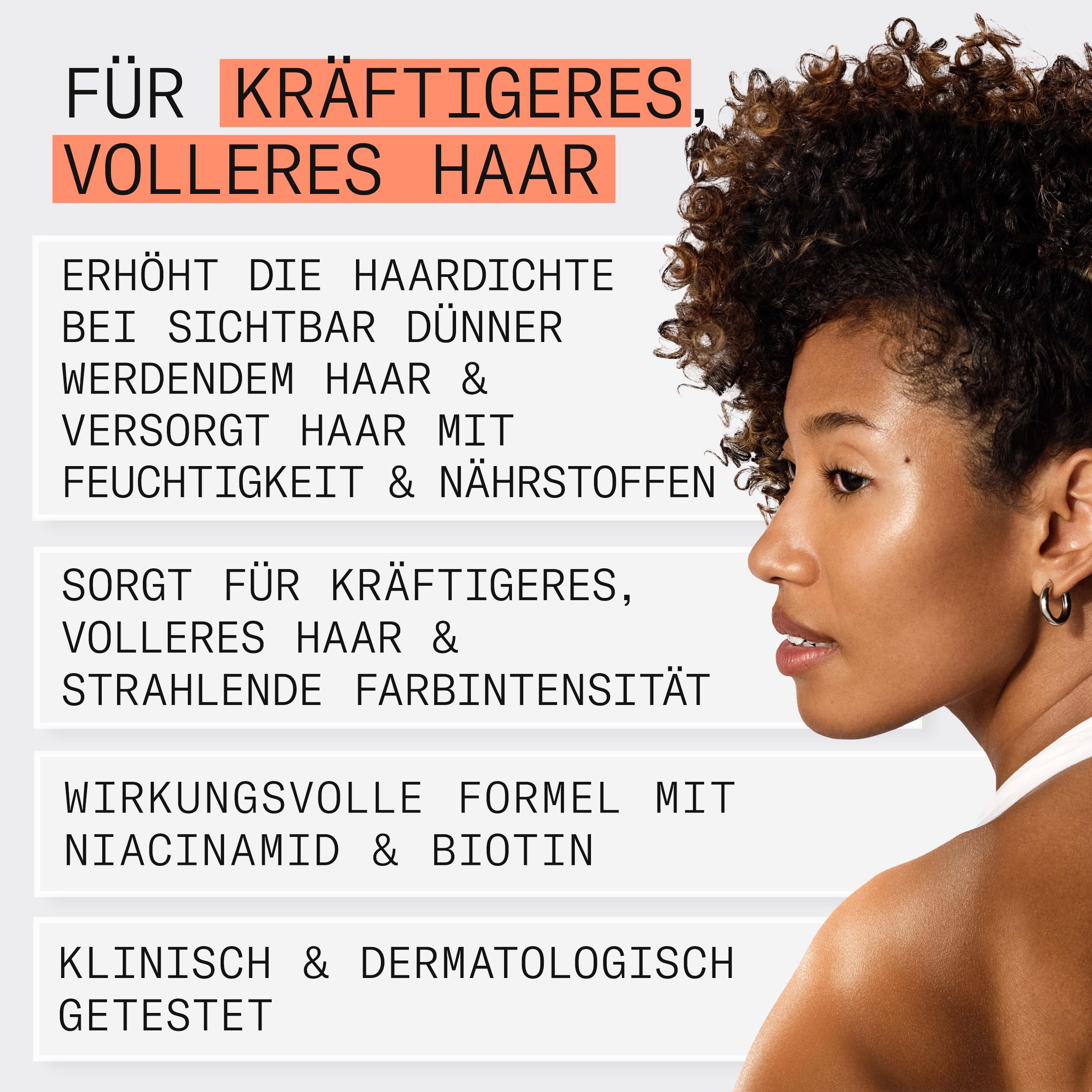 Nioxin Scalp + Hair System 4 - Haarpflege für strapaziertes, sichtbar dünner werdendes Haar - mit Biotin, Koffein & Niacinamid