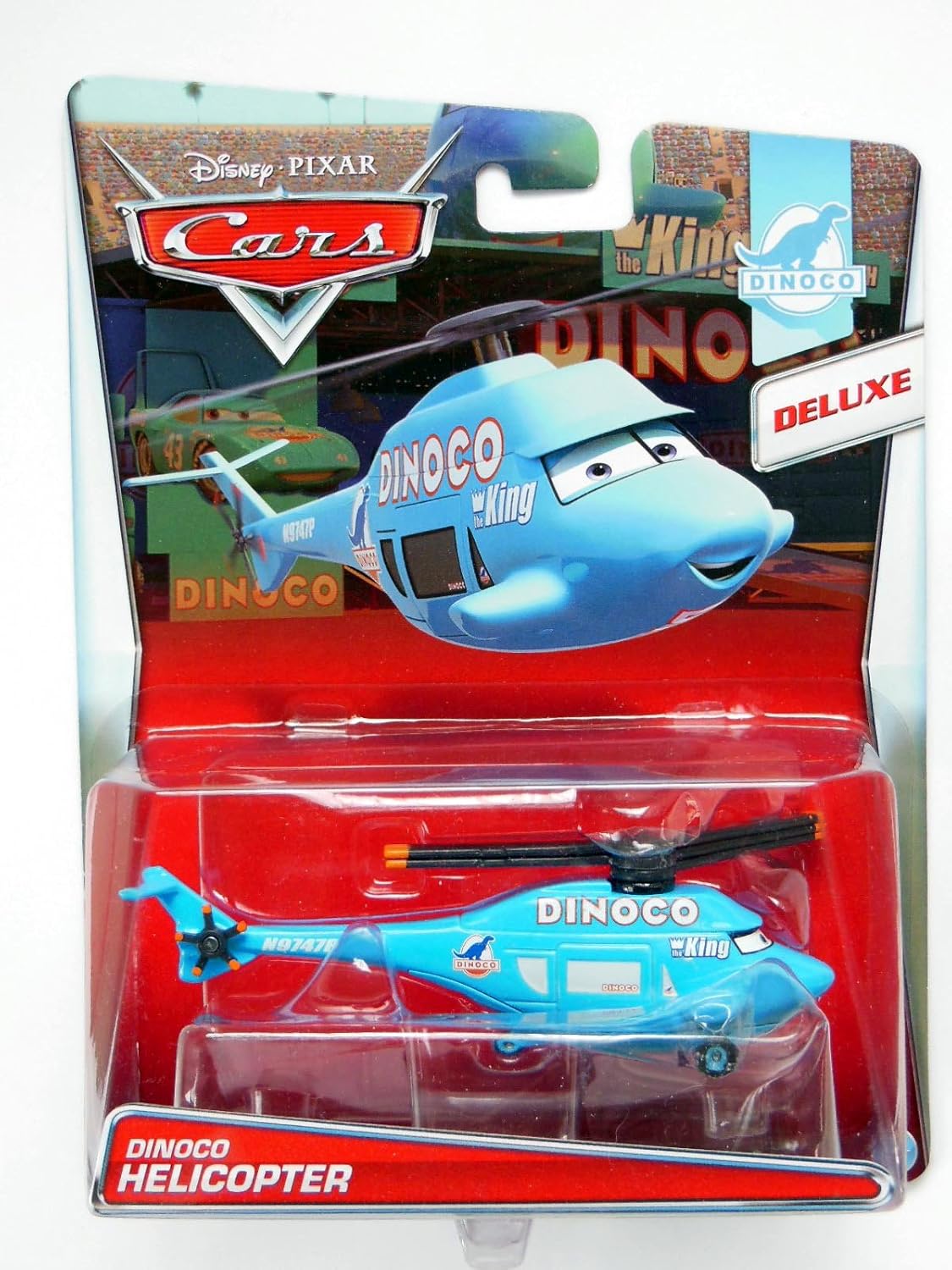 Disney Pixar Cars Deluxe Oversized Die-Cast Vehicle, Helicopter