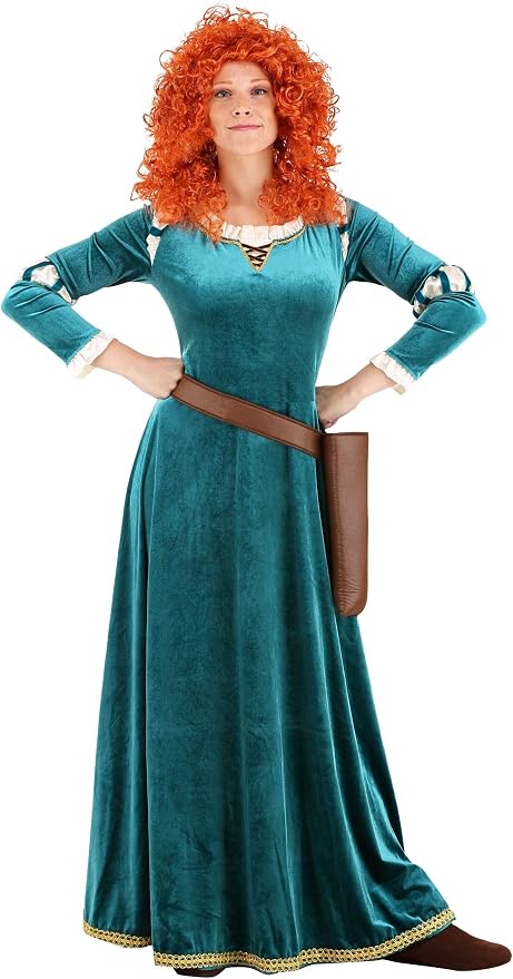 Brave Women's Disney Merida Costume | Adult | Womens | Brown/Green | M | Disguise Limited