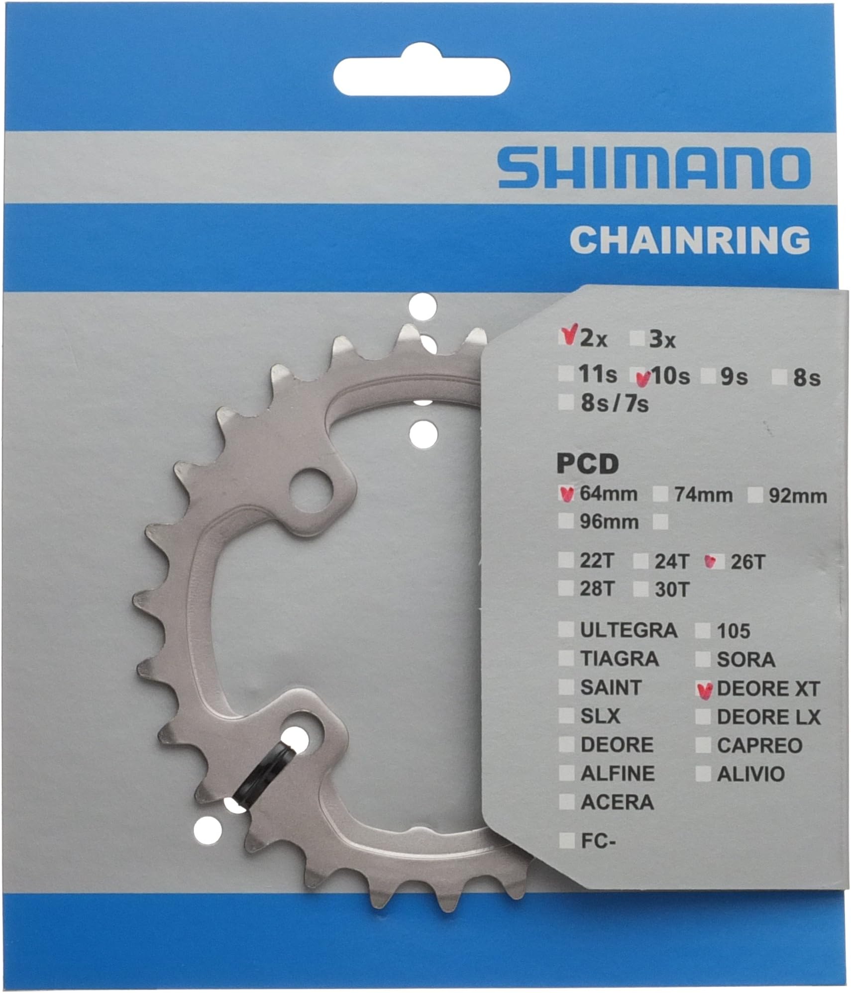 Shimano FC-M785 chainring 26T AK