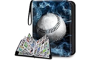 Baseball Card Binder with 900 Pockets: Collector's Card Organization Perfection