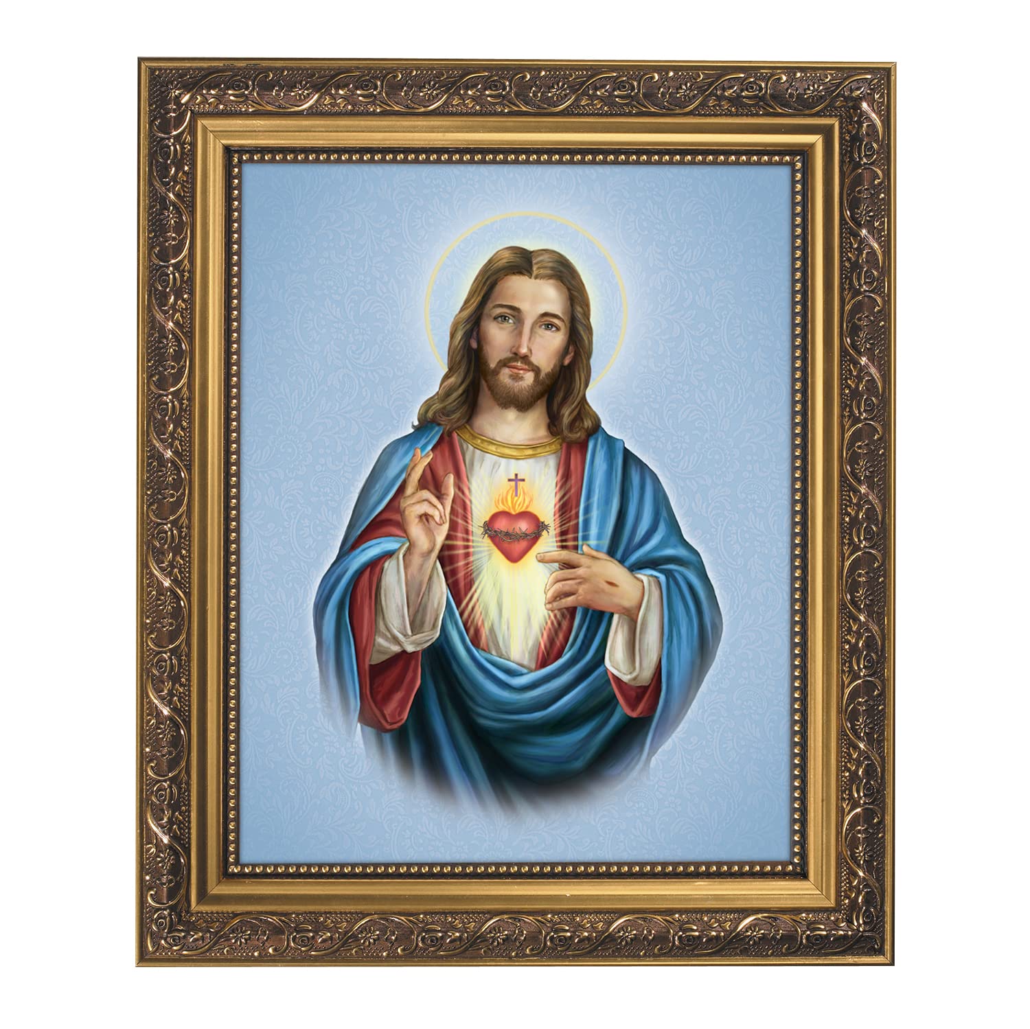 Buy Autom Inspirational Print The Sacred Heart of Jesus, 13Inch