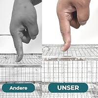 Anti9 Élvefogó Egércsapda - Prémium Fém Patkányfogó Kerti és Otthoni Használatra - Állítható Érzékenységű, Újrahasználható Csapda Egereknek, 7