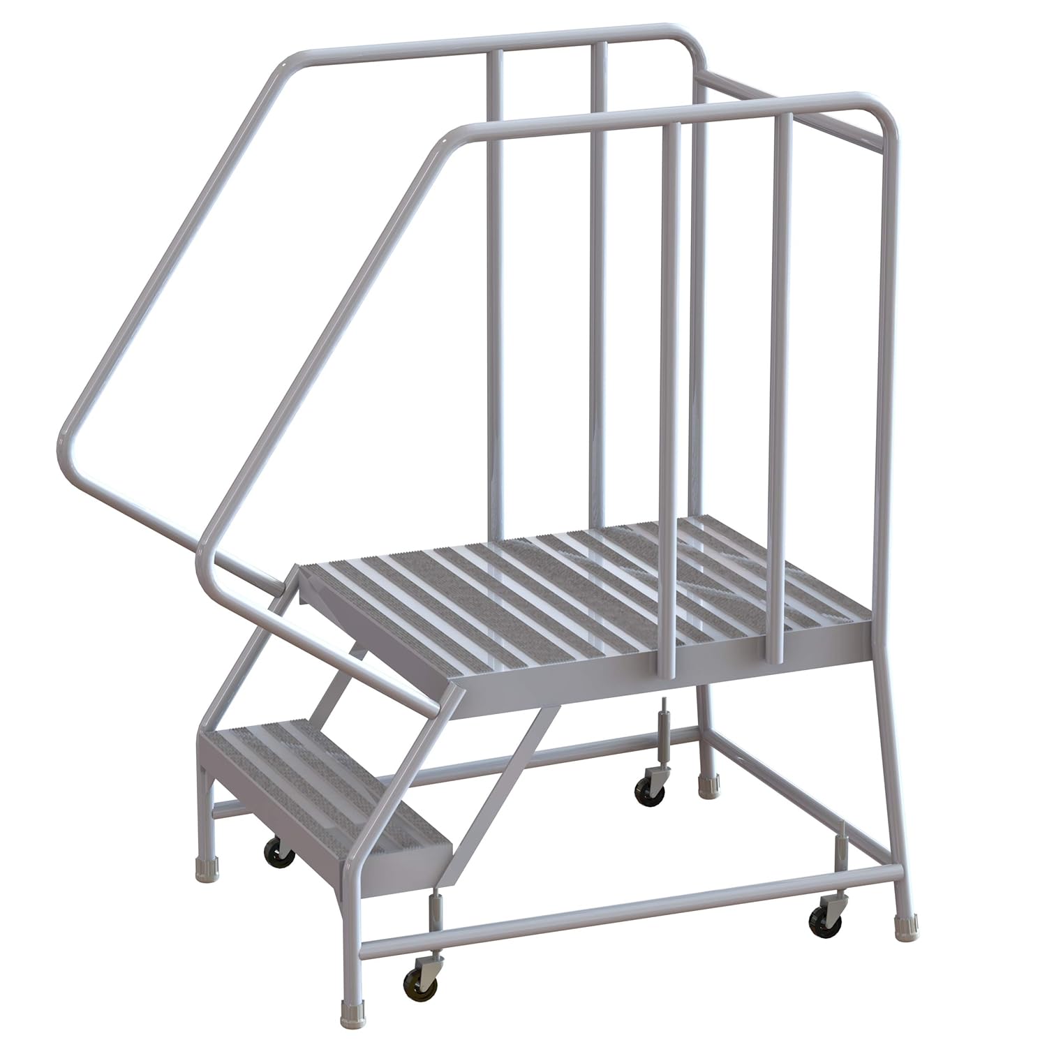 TriArc 2Step Aluminum Rolling Ladder Tools & Home