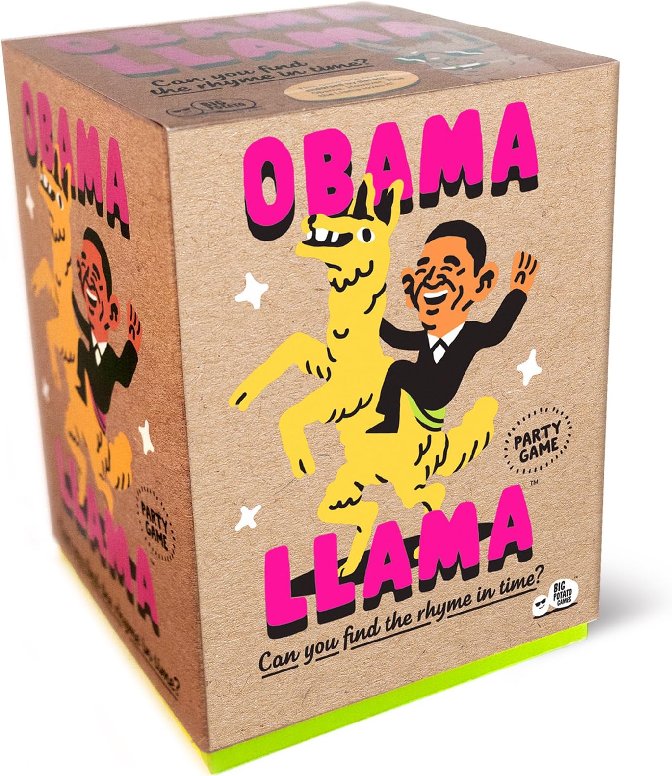 Obama Llama: Celebrity Rhyming Party Game by Big Potato