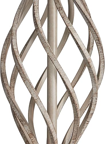 Miniatura 8 de Franklin Iron Works Annie - Juego de 2 lámparas de mesa industriales modernas de 28 pulgadas de alto, hierro de arena desgastada, pantalla cónica