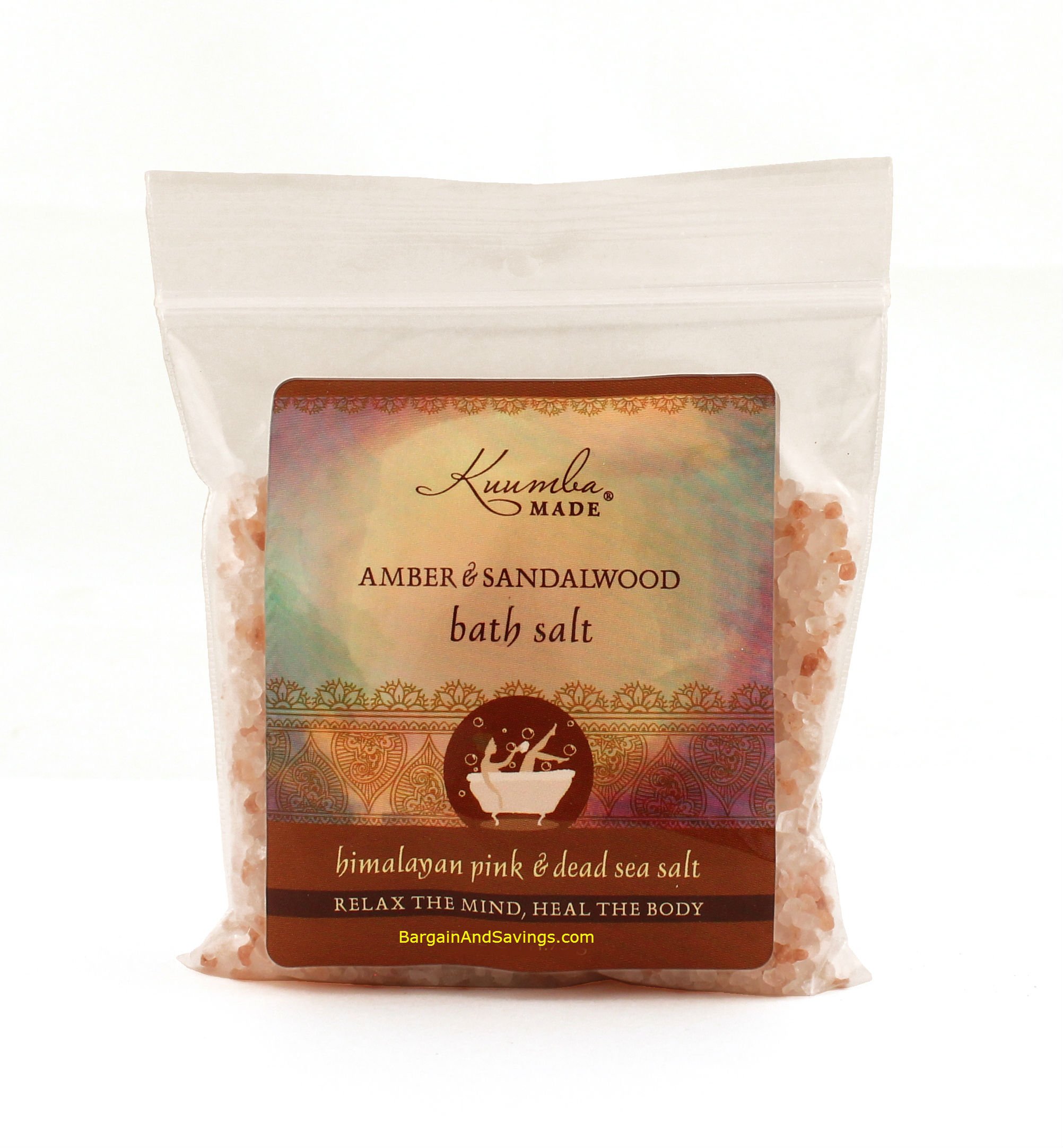 Kuumba MadeAmber & Sandalwood Bath Salt - 5 Oz